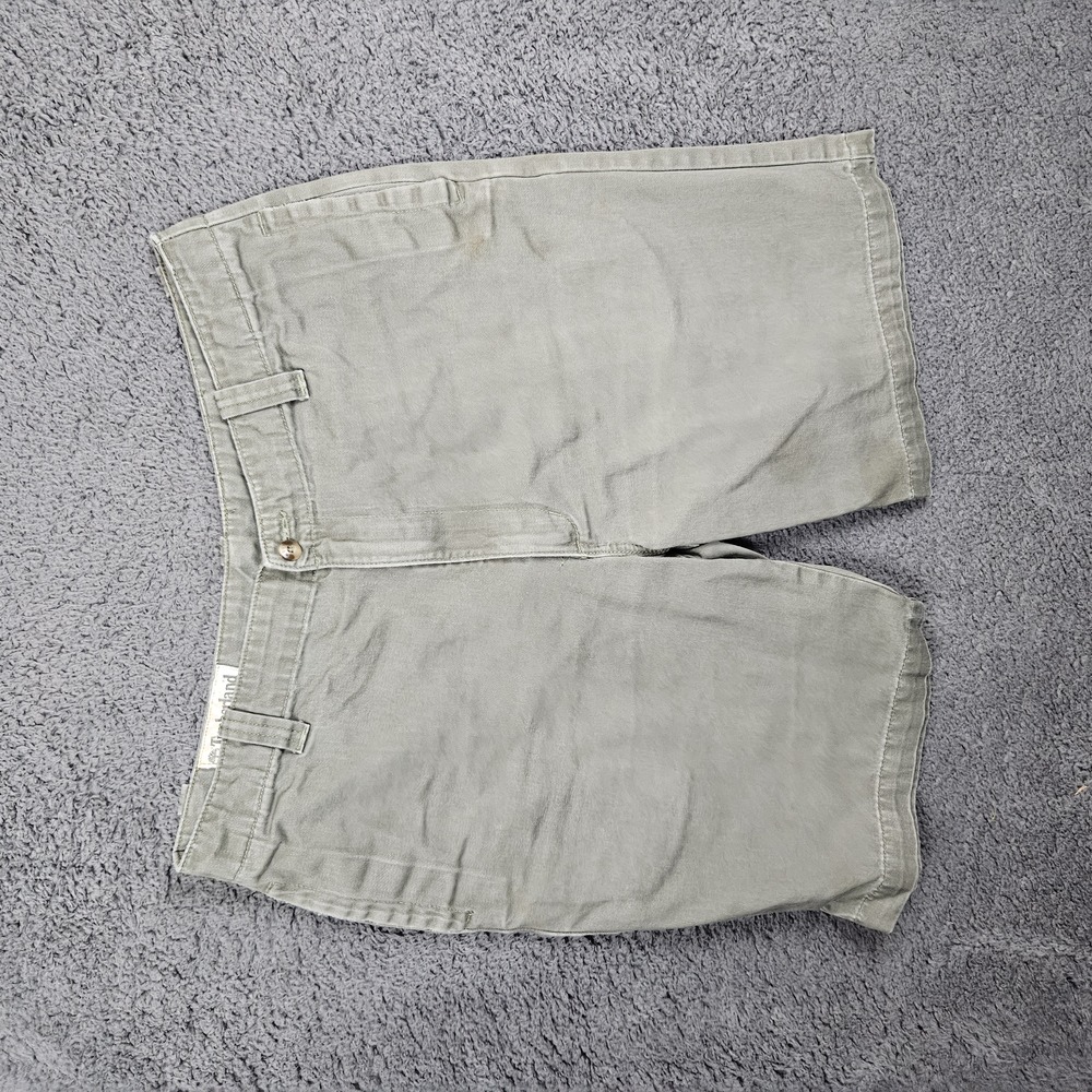 Timberland Shorts Mens‎ Waist 36 Stratham Issue Button Closure Belted Classic